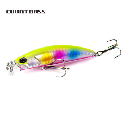 COUNTBASS Fishing Lures Magnet Weight Slow Floating Minnow 75mm 10.2g,  Jerk Your Bait Stickbait Bass Leurre Peche Floating Lure ► Photo 1/6