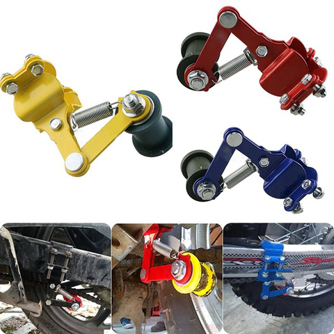 Adjuster Roller Tools for Dirt Pit Bike Motocross Universal Aluminum Motorcycle Chain Tensioner Modified Accessories ► Photo 1/6