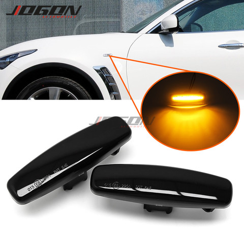 Dynamic Side Marker Indicator Sequential Light For Infiniti EX25 EX35 EX37 FX35 FX37 G25 G35 Q40 Q60 Q70 QX50 QX70 M25 M37 JX35 ► Photo 1/6