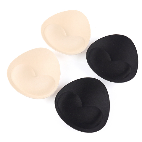 1Pair Female Swimsuit Padded Sponge Foam Push Up Enhancer Chest Cup Thick Bikini Swimwear Inserts Triangle Bra Sponge Pad ► Photo 1/6