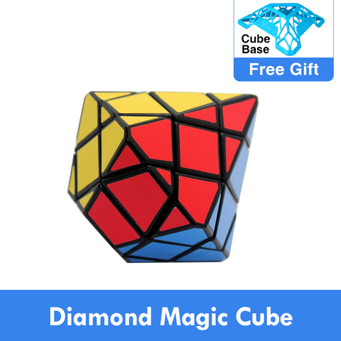 Original Diansheng Diamond Hexagonal Dipyramid Stone Axis 3x3x3 Shape Mode Magic Cube Puzzle Education Toys for Kids magico cubo ► Photo 1/6