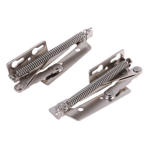 2pcs/set 80 Degree Sprung Hinges Cabinet Door Lift Up Stay Flap Top Support Kitchen Cabinet Tools ► Photo 1/6