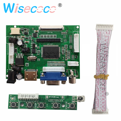 For SD101IA-01H 10.1 inch 1280*800 LVDS 40 pins HDMI VGA AV CCFL Controller board driver ► Photo 1/5
