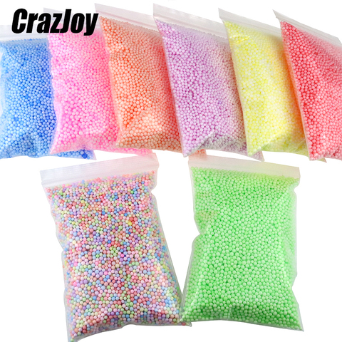 DIY Snow Beads Additives for Slime Balls Charms Accessories Foam Slimes Filler in Slime Kit Mud Particles Antistress Toys ► Photo 1/6