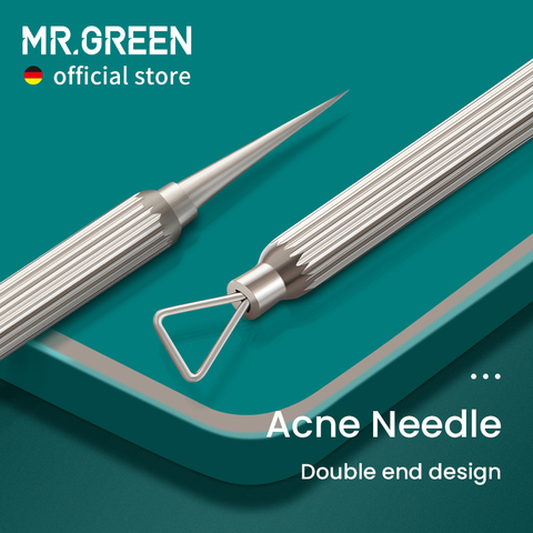 MR.GREEN Blackhead Remover Acne Removal Needle Professional Pimple Spot Popper Tools Zit Extractor Face Skin Care Beauty Facial ► Photo 1/6