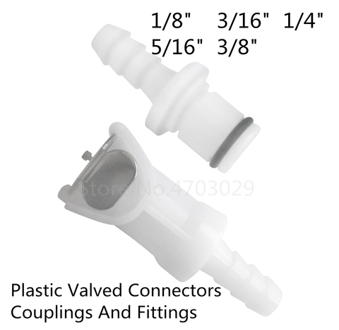 CPC Quick-Disconnect Hose Barb  Quick Connector Unidirectional Check valve assembly ► Photo 1/1