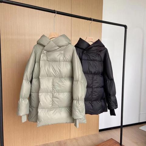 Short down jacket women 2022 winter new 90% white duck down warm and soft fashion solid color winter jacket ► Photo 1/6