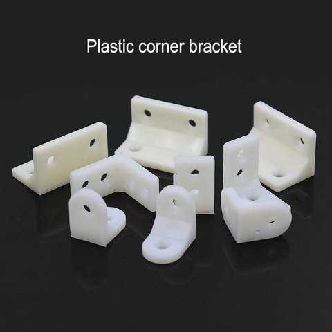 Plastic corner bracket  90 degree ;ayer supportor  L-shaped corner Cupboard cabinet connection 90 angle Photo frame fastener ► Photo 1/1
