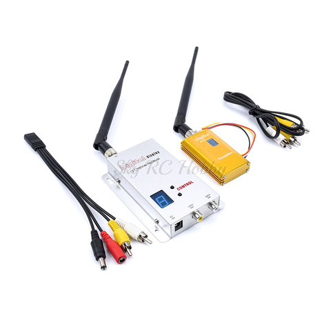 FPV 1.2Ghz 1.2G 8CH 1500mw Wireless AV Sender TV Audio Video Transmitter Receiver For QAV250 250 FPV RC Quadcopter ► Photo 1/6