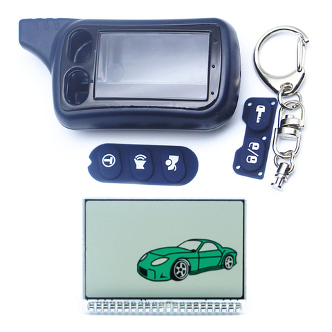 TZ 9010 Key Body Case KeyChain For 2-way Alarm Tomahawk TZ-9010 TZ9010 Tomahawk TZ9030,TZ 9030 9020,TZ-9030 TZ9020 TZ-9020 ► Photo 1/3