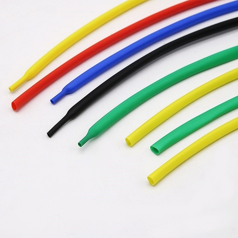 1meter 2:1 1mm 2mm 3mm 4mm 5mm 6mm 8mm 10mm12mm Heat Shrink Heat shrink Tube tubing Thermoresistant tube Wire Sleeving Wrap ► Photo 1/5