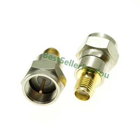 F TV Plug Male To SMA Female Jack RF Connector Adapter Antenna Auto Radio ► Photo 1/1