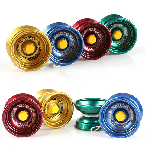 1Pc Professional YoYo Aluminum Alloy String Trick Yo-Yo Ball Bearing for Beginner Adult Kids Classic fashion interesting Toy ► Photo 1/6