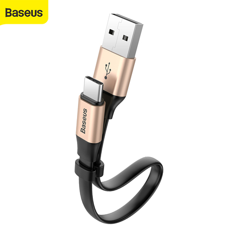 Baseus USB Type C cable for Samsung S9 Plus S8 for huawei mate 10 lite USB charging charger cable fast charging wire cord USB C ► Photo 1/6