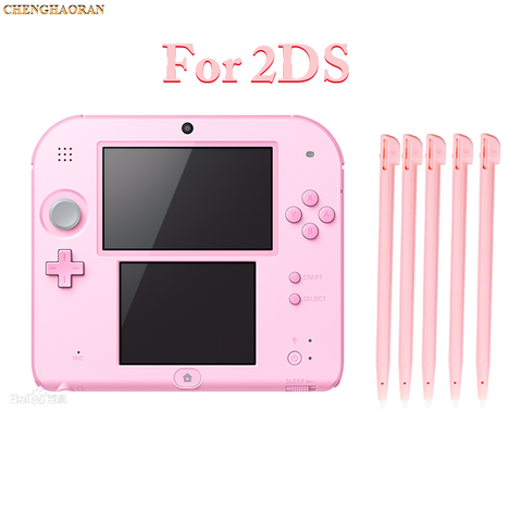 10pcs Pink Plastic Stylus Pen Screen Touch Pen For Nintendo 2DS Game Console Touch Screen Stylus Pen For Nintendo 2DS Blue Red ► Photo 1/2