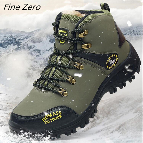 Men Waterproof Hiking Shoes Breathable Tactical Combat Army Boots New Outdoor Climbing Shoes Non-slip Trekking Sneakers For Men ► Photo 1/6