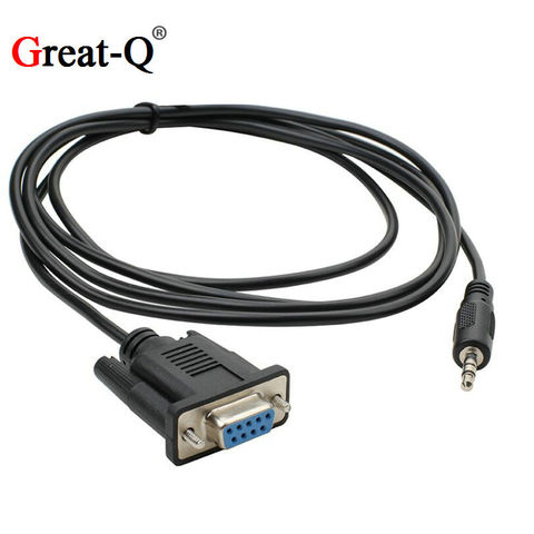 9 Pin RS232 DB9 Female TO 3.5MM 3P Male  Jack  Adapter  Serial Cable  Cord 1.8M ► Photo 1/3