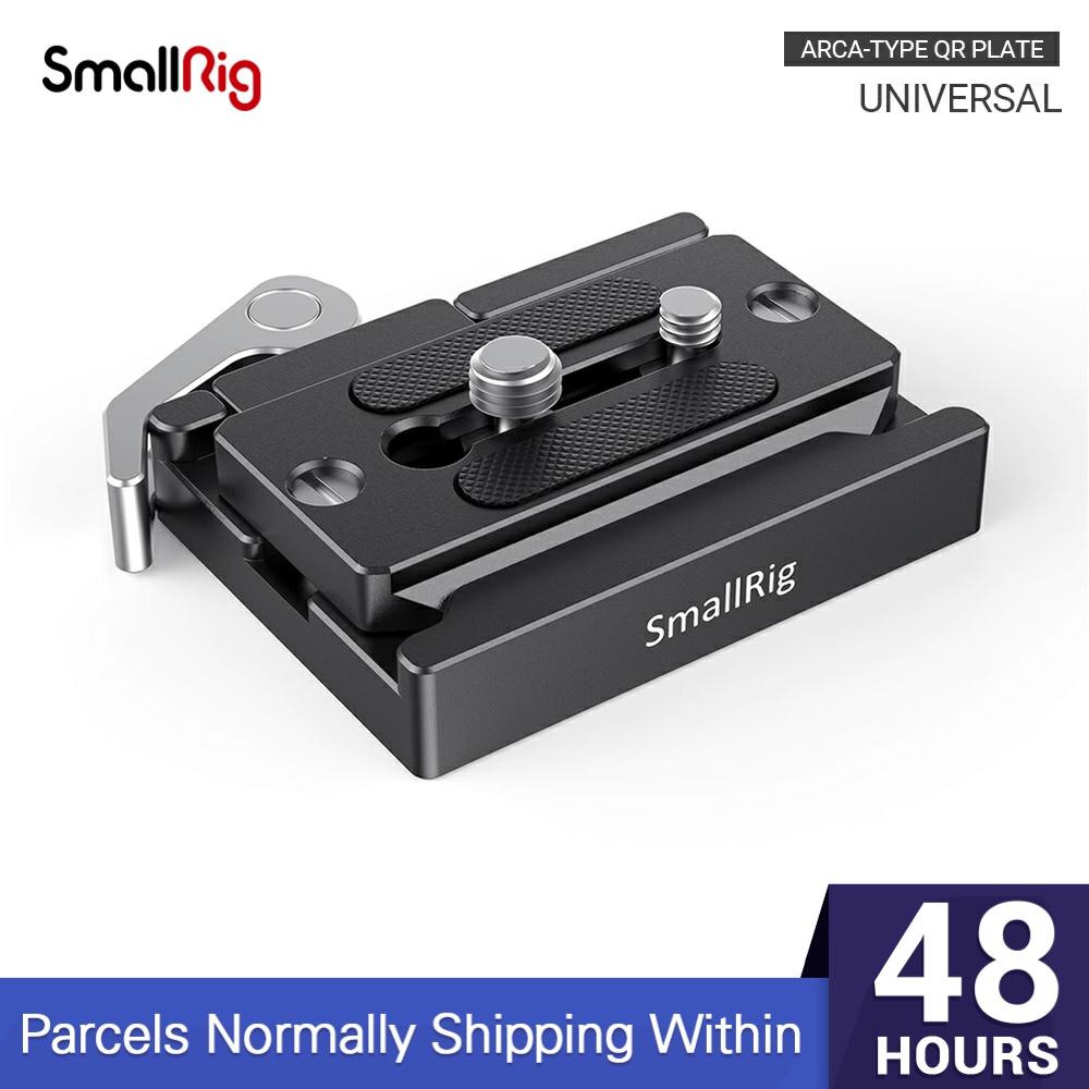 SmallRig Arca Style Quick Release Clamp and Plate ( Arca-type Compatible) For DSLR Camera Cage/Tripods -2144 ► Photo 1/6