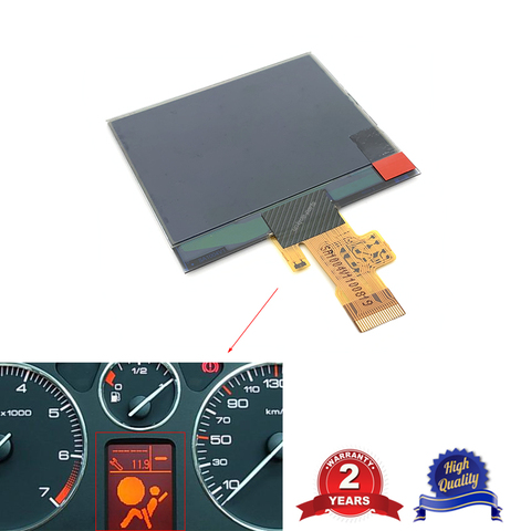 Instrument Cluster LCD Screen Display Replacement for Peugeot 407 407SW HDI Couple Dashboard Display Pixel Repair ► Photo 1/5