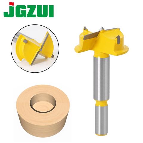 Upgrade 35mm 2 Flutes Carbide Tip Forstner Drill Bit Wood Auger Cutter Woodworking Hole Saw For Power Tools Drill Bits ► Photo 1/6