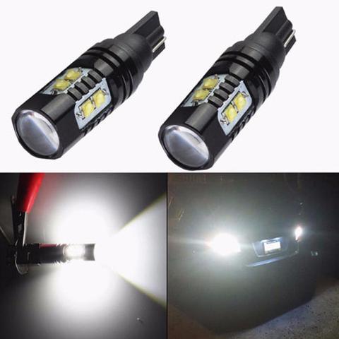 2Pcs 50W 921 912 T10 T15 LED 6000K HID White Backup Reverse Lights Bulb Fog Lamp 6000K 12V-24V Car Signal Lamp 700LM ► Photo 1/6