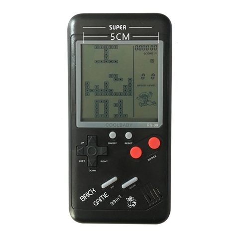 COOLBABY 3.5 inch LCD Retro Classic Childhood Tetris Handheld Game Players Electronic Games Toys Game Console Built-in 26 Games ► Photo 1/6