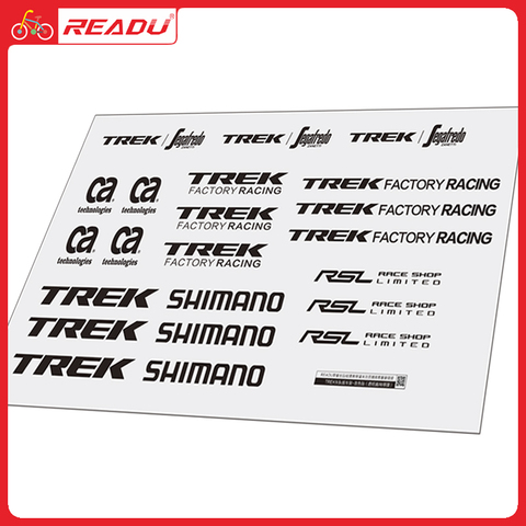 Bicycle Frame Stickers MADONE 9 Road Bike Decals Segafredo ZANETTI Frame Helmet Stickers Transparent Bottom Original Craft ► Photo 1/5