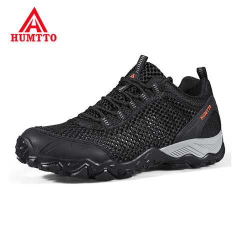 HUMTTO Outdoor Hiking Shoes Breathable Light High Quality Sports Trekking Footwear Couples Mountain Climbing Camping shoes Men ► Photo 1/6