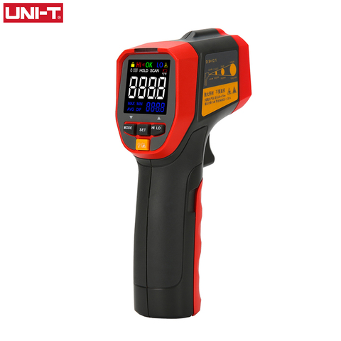 UNI-T UT301A+ UT301C+ Infrared Thermometer Digital Measure Temperature Non-contact Circle Laser Thermometer Temperature Gun ► Photo 1/5