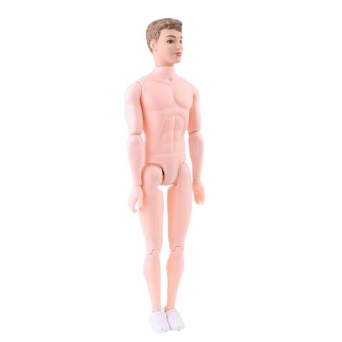 30cm 12 Moveable Jointed Nude Naked Dolls Doll Body White Shoe for Ken Boy Male ► Photo 1/6