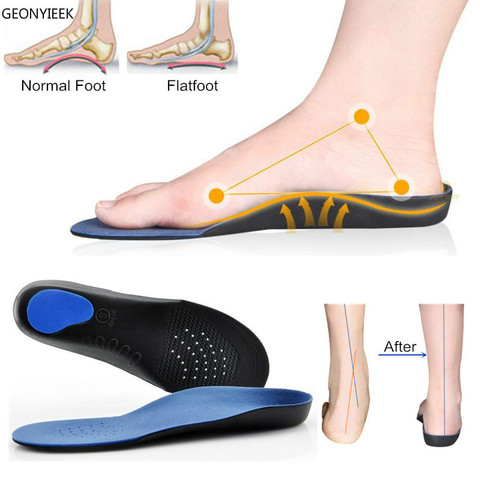 Professional Orthotic insoles EVA Adult Flat Foot Arch Support Orthopedic Insoles Shoe Cushion Insert feet Health Care foot Tool ► Photo 1/6