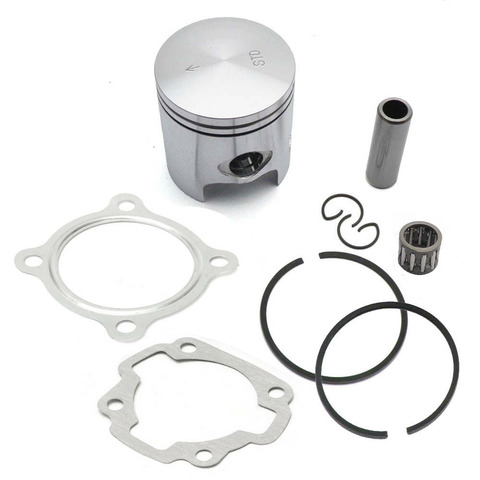 Motorcycle 47mm Piston Kit with Gasket Ring 10mm 12mm Pin For Scooter JOG 50cc 70cc 2 stroke engine yamaha minarelli 1pe40qmb ► Photo 1/6