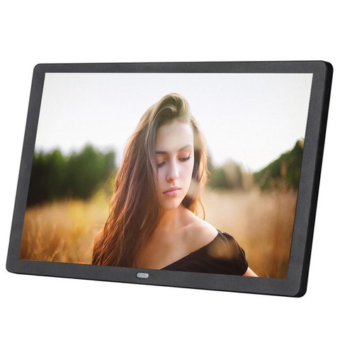 New 15 inch Screen LED Backlight HD 1280*800 Digital Photo Frame Electronic Album Picture Music Movie Full Function Good Gift ► Photo 1/6