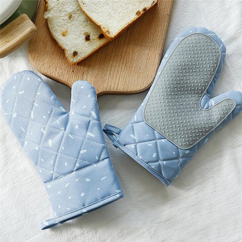 1 Pair Kitchen Microwave Glove Houshold Non-slip Cotton BBQ Oven Baking  Gloves Heat Resistant Kitchen Potholders Oven Mittens @C - Price history &  Review, AliExpress Seller - NiKa Store
