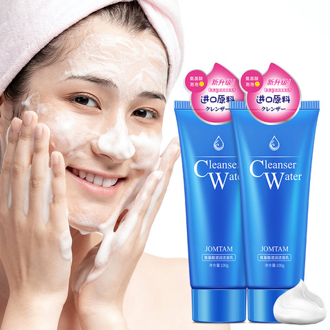 JOMTAM Cleanser Water Amino Acid  Foam Wash Facial Face Washing Moisturizing Oil Control Anti Dirt Deep Clean Bubble Skin Care ► Photo 1/6