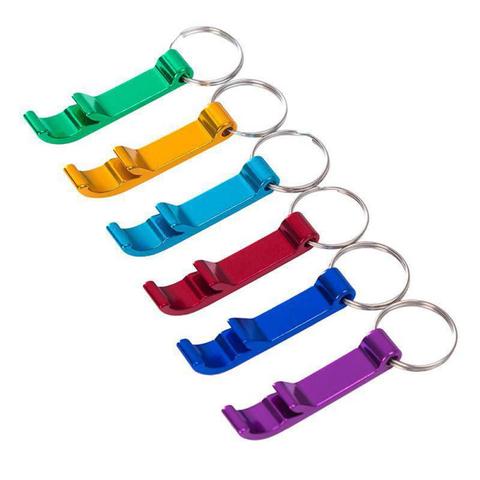 Aluminium Portable Can Opener Key Chain Ring Can Opener Restaurant Promotion Gifts Kitchen Tools Birthday Gift Party Supplies ► Photo 1/6