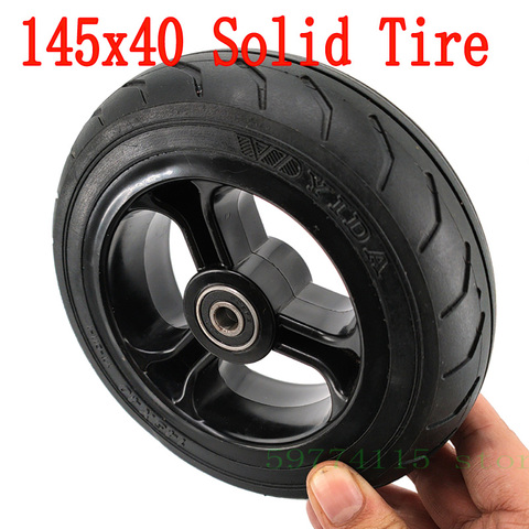 6 inch solid wheel 145X40 solid tire 145*40 tire fits for electric scooter Children's trolley gas scooter ► Photo 1/6