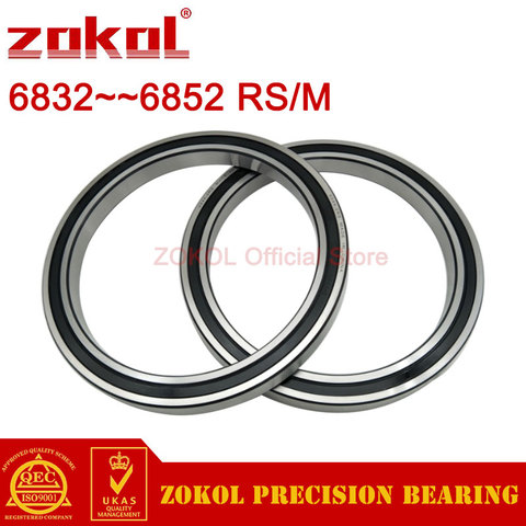 ZOKOL 6832 6834 6836 6838 6840 6842 6844 6848 6852M RS 2RS High quality Thin Wall Bearings Deep Groove ball bearing ► Photo 1/6