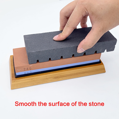 320# Correction Stone sharpening warter whetstone repair stone  Accessories tools kitchen bar knife sharper Horizontal stripes ► Photo 1/6