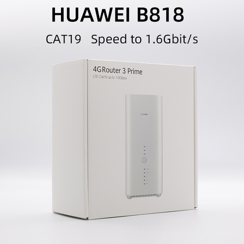 Unlocked New Huawei B818 4G Router 3 Prime LTE CAT19 Router 4G LTE  B818-263 PK B618s-22d B618s-65d B715s-23c ► Photo 1/6