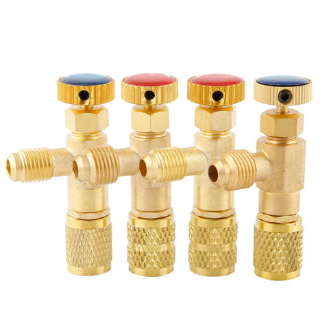 High Quality Liquid Safety Valve R410A R22 Air Conditioning Refrigerant 1/4 