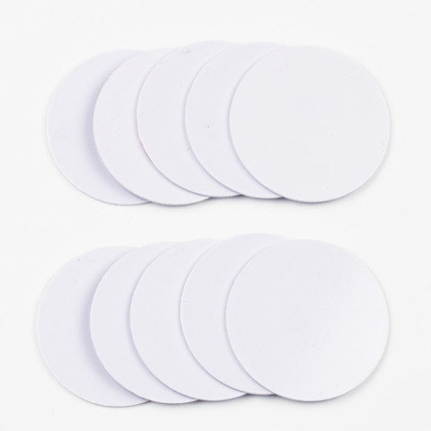 5/10PCS EM4305 T5577 Duplicate RFID 125KHz 25mm PVC Clone Copy Rewritable Writable Tag Card ► Photo 1/4