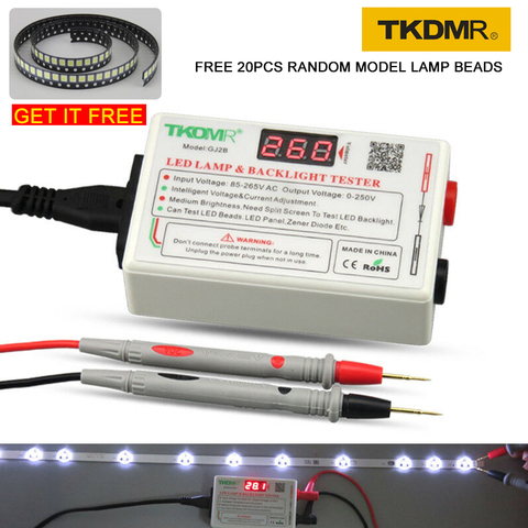 TKDMR LED Lamp Bead and Backlight Tester Need to Disassemble LCD Screen All LED Lights Repair Test Output 0-260V ► Photo 1/6