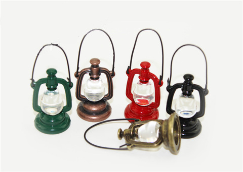 1:6  Scale Retro oil lamp Dollhouse Miniature Toy Doll Food Kitchen living room Accessories ► Photo 1/6