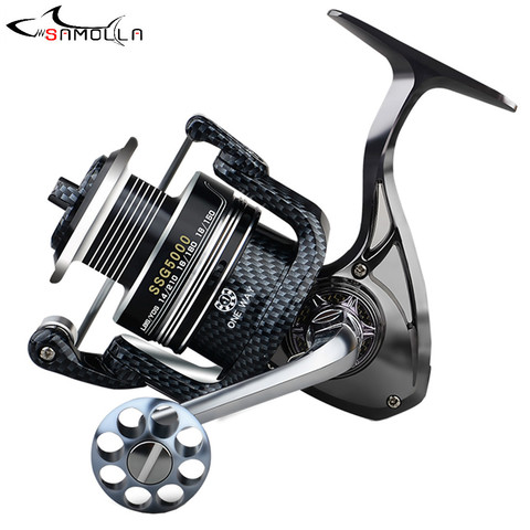 New High Speed Fishing Reel Super Light Boat Ball Bearing 13BB 1000-7000 Drag 8-15kg Waterproof Series Metal Spool Fishing Reels ► Photo 1/6