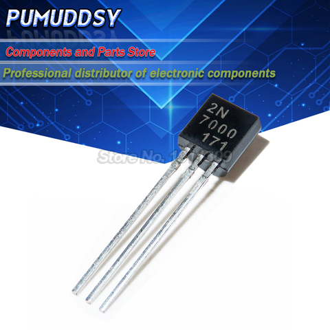 20PCS 2N7000 N-Channel MOSFET TO-92 new products and ROHS IC ► Photo 1/1