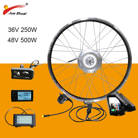 BAFANG Hub Motor 36V 250W 48V 500W ebike Electric Bicycle Kit without Battery Front Motor e Bike Electric Bike Conversion Kit CE ► Photo 1/6