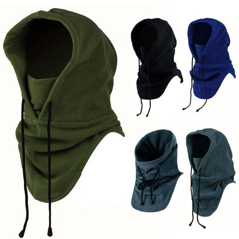 Mask Full Face Mask Fleece Cap Balaclava Neck Warmer Hood Winter Sports Ski Men Women Tactical Mask Men Mask  Sun Warm Headgear ► Photo 1/6