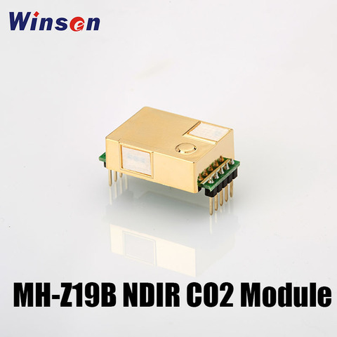 2PCS Winsen MH-Z19B NDIR CO2 Module CO2 Sensor 2000/5000 ppm Water-proof & Anti-corrosion Long Lifespan Gold Chamber ► Photo 1/4