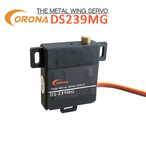 Corona DS239MG Digital Metal Slim Wing Servo (Metal Gear) 4.6kg / 0.15sec / 22g RC Glider Servo ► Photo 1/6